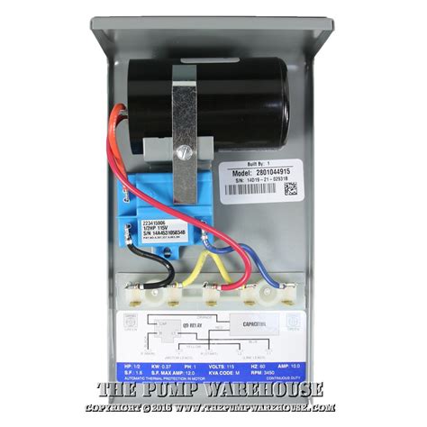 franklin electric control box capacitor wiring diagram|franklin electric submersible pump controller.